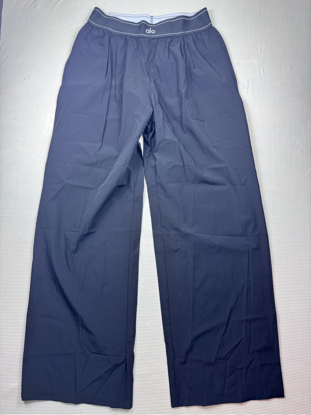 ALO Yoga black Wide-Leg Lounge Pants